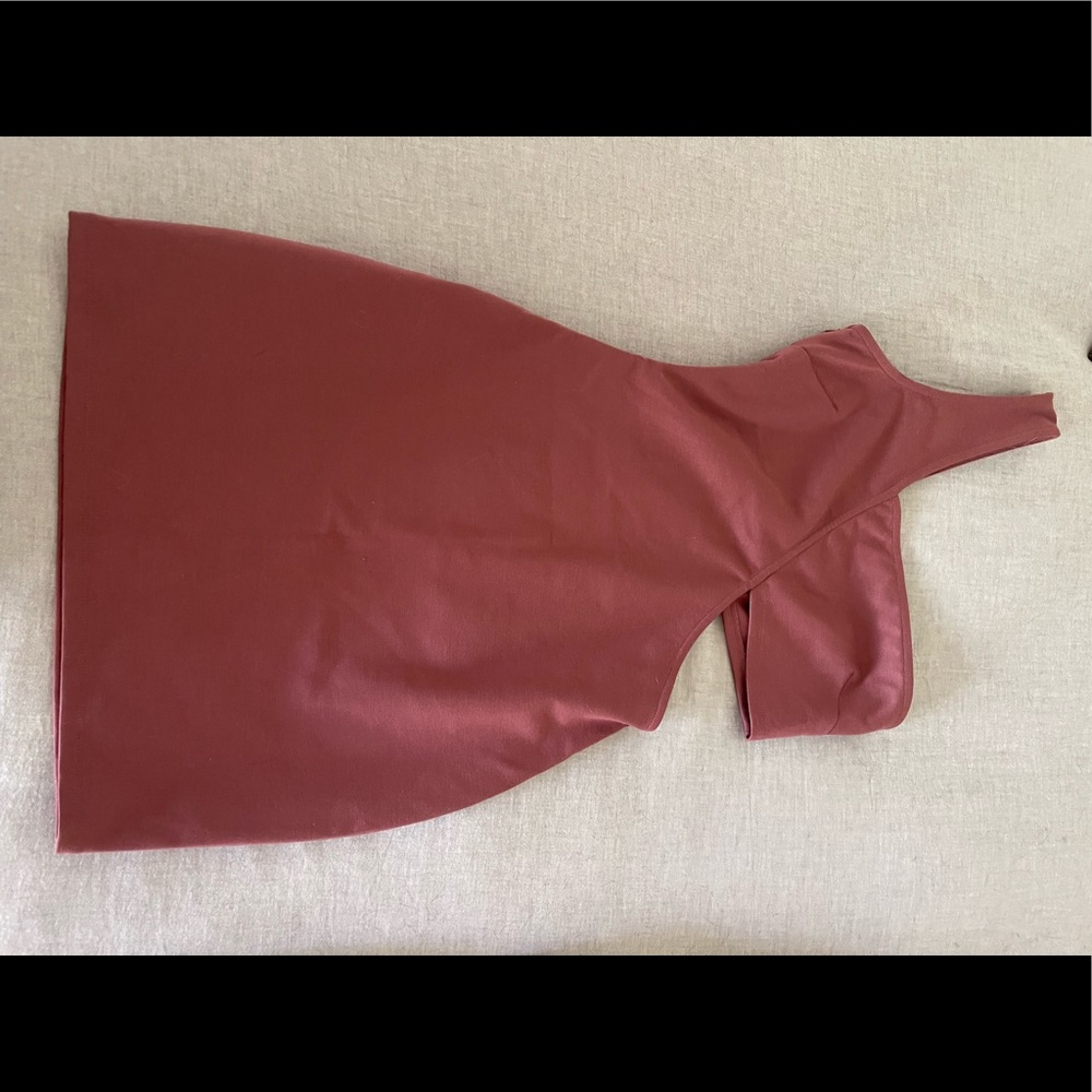 Mauve Cut Out Dress